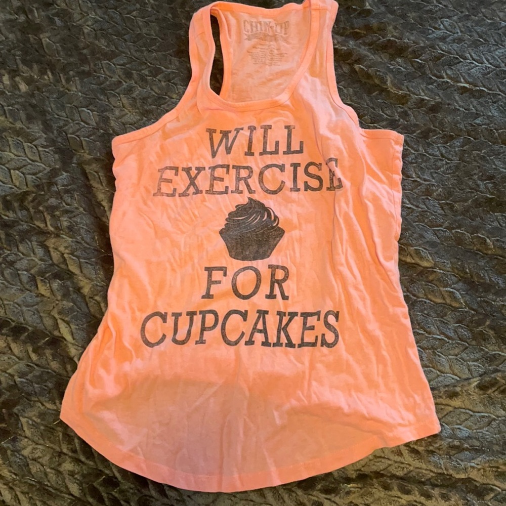 Chin Up Work out tank top